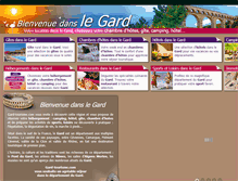 Tablet Screenshot of gard-tourisme.com